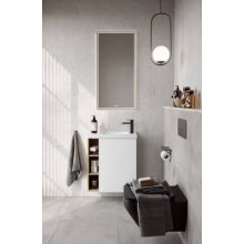 Мебель для ванной Aqwella Alba 60R белая/дуб давос