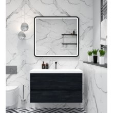 Мебель для ванной Art&Max Family-M 90 угольный камень
