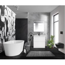 Мебель для ванной напольная BelBagno Albano 80 Bianco Lucido