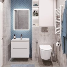 Мебель для ванной BelBagno Etna H60-70-BB700ETL Bianco Lucido