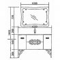 Мебель для ванной Nautico Prestige Opera BDF-1011 черная