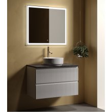 Мебель для ванной со столешницей Sancos Snob R 80 SNR80W+TT80A1X+CN5001