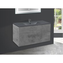 Мебель для ванной Vincea Mia MC100 бетон Antracit