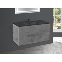 Мебель для ванной Vincea Mia MC100 бетон Black