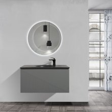 Мебель для ванной Black&White Universe U918.900 серая