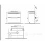 Мебель для ванной BelBagno ANCONA-N-1200-2C-PIA
