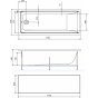 Панель для ванны Am.Pm Gem W90A-170-070W-P1