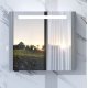 Зеркальный шкаф Am.Pm Sensation 80x70 серый шелк ++252 290 руб