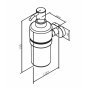 Дозатор для жидкого мыла Am.Pm Sense L A7436900