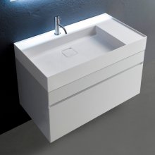 Мебель для ванной Antonio Lupi Simplo 90 с 2 ящиками
