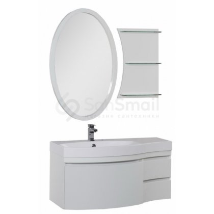 Мебель для ванной Aquanet Опера 115 L белая