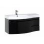 Мебель для ванной Aquanet Опера 115 L черная