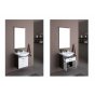 Мебель для ванной Aquanet Грейс 60 дуб кантенбери/белая с ящиком