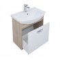 Мебель для ванной Aquanet Грейс 65 дуб сонома/белая