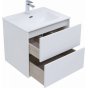 Мебель для ванной Aquanet Lino 60 белый глянец