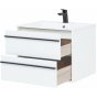 Мебель для ванной Aquanet Lino 70 белая матовая