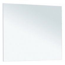 Зеркало Aquanet Lino 90 белое матовое