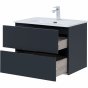 Мебель для ванной Aquanet Алвита New 70 с ящиками антрацит