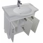 Мебель для ванной Aquanet Валенса 90 белая матовая