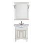 Мебель для ванной Aquanet Валенса 80 белая краколет/золото