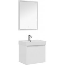 Мебель для ванной Aquanet Nova Lite 60 1+1 белый глянец