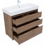 Мебель для ванной Aquanet Nova Lite 100 3 дуб рустикальный