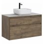 Мебель для ванной со столешницей Aquanet Nova Lite 100 2 дуб рустикальный