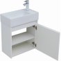 Мебель для ванной Aquanet Nova Lite 50 белый глянец