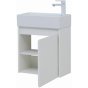 Мебель для ванной Aquanet Nova Lite 50 белый глянец
