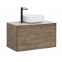 Мебель для ванной со столешницей Aquanet Nova Lite 90 1+1 дуб рустикальный