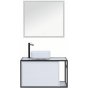 Мебель для ванной Aquanet Nova Lite Loft 90 L белый глянец