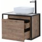 Мебель для ванной Aquanet Nova Lite Loft 75 R дуб рустикальный