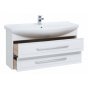 Мебель для ванной Aquanet Остин 120 белый глянец