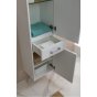 Мебель для ванной Aquanet Рондо 70 белая с 2 ящиками