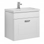 Мебель для ванной Aquanet Рондо 60 белая с ящиком