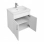 Мебель для ванной Aquanet Рондо 60 белый антик с дверцами