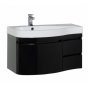 Мебель для ванной Aquanet Сопрано 95 L черная