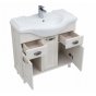 Мебель для ванной Aquanet Тесса Декапе 85 жасмин/серебро