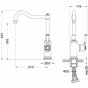 Смеситель для кухни Aquatek Классик AQ1580PG