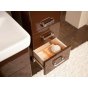 Мебель для ванной Акватон Америна 70 темно-коричневая