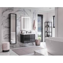 Мебель для ванной Акватон Римини 80 черный глянец