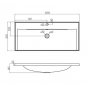 Мебель для ванной Акватон Римини 100 черный глянец (уценка)