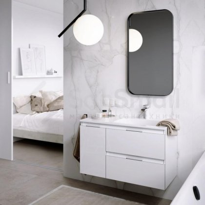Мебель для ванной Aqwella Accent 90R белая