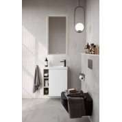 Мебель для ванной Aqwella Alba 60R белая/светлый к...