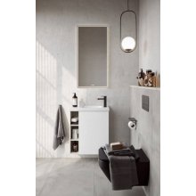 Мебель для ванной Aqwella Alba 60R белая/светлый камень