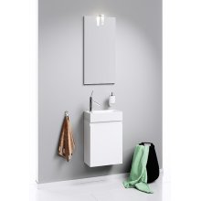 Мебель для ванной Aqwella Леон-МР 40 белый глянец