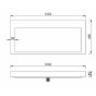 Мебель для ванной Armadi Art Flat 100 Dark Oak