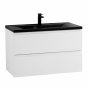 Мебель для ванной Art&Max Bianchi 90 Bianco Lucido Black