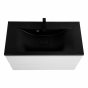 Мебель для ванной Art&Max Bianchi 100 Bianco Lucido Black