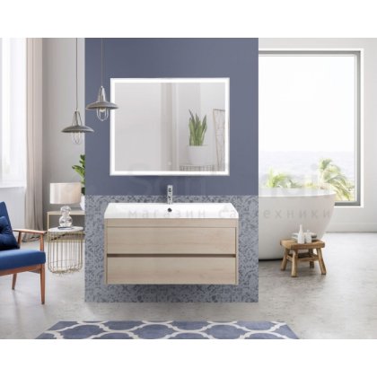 Мебель для ванной Art&Max Family 100 Pino Bianco